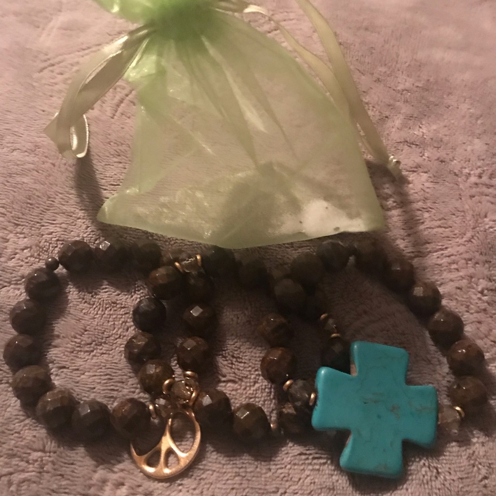 Charmed 3 beaded bracelets